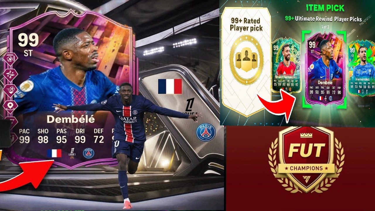 1-й ранг в Ultimate Rewind Fut Champs | Выбор игроков Ultimate Rewind в FC 26 Ultimate Team