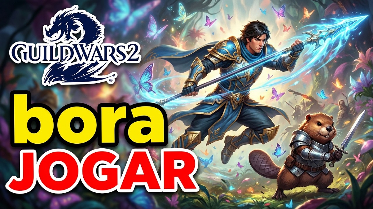 Ao vivo GUILD WARS 2 - Jogando e colocando duvidas na sua cabeça.