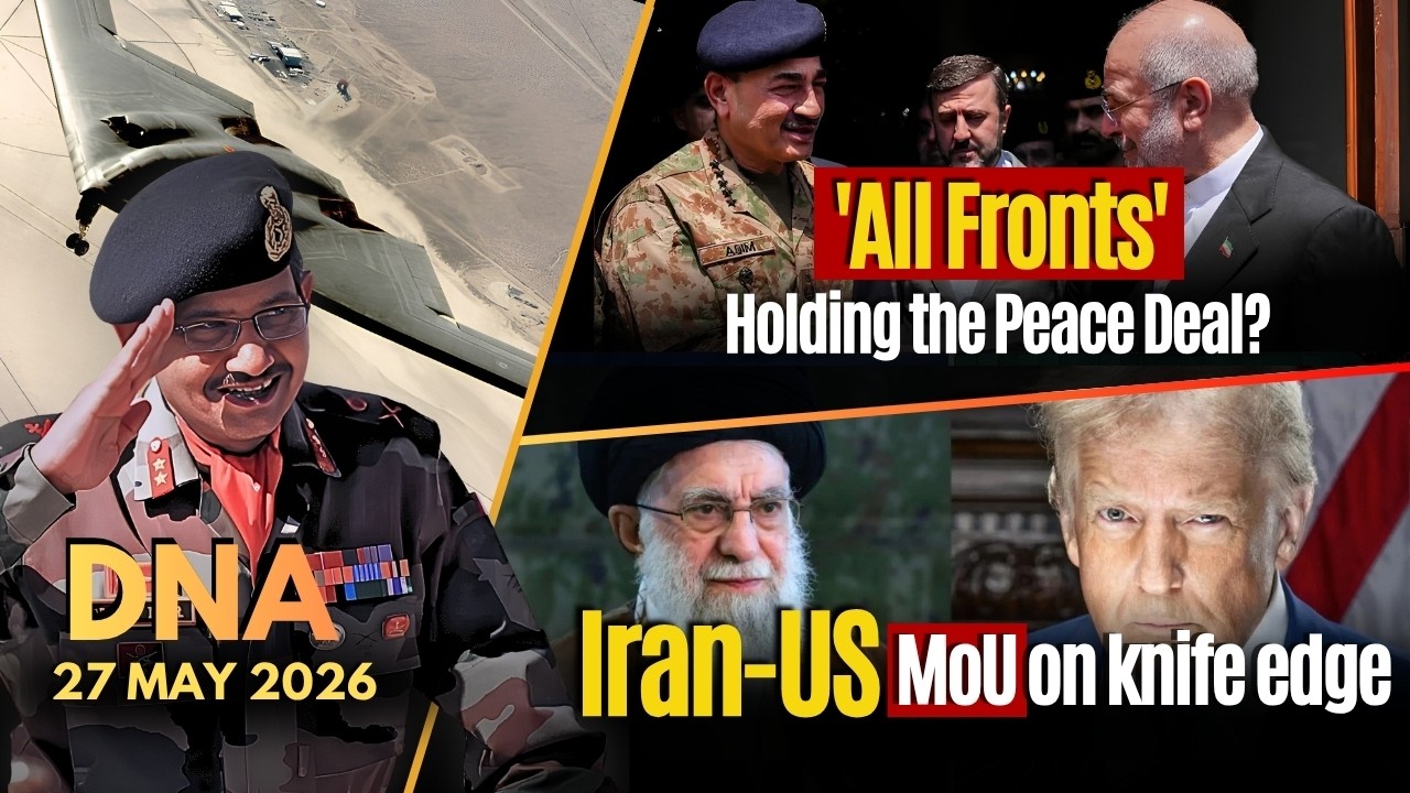 'All Fronts' - Holding the Peace Deal? | Iran - US MoU on knife edge | 27 May 2026 #iranwar