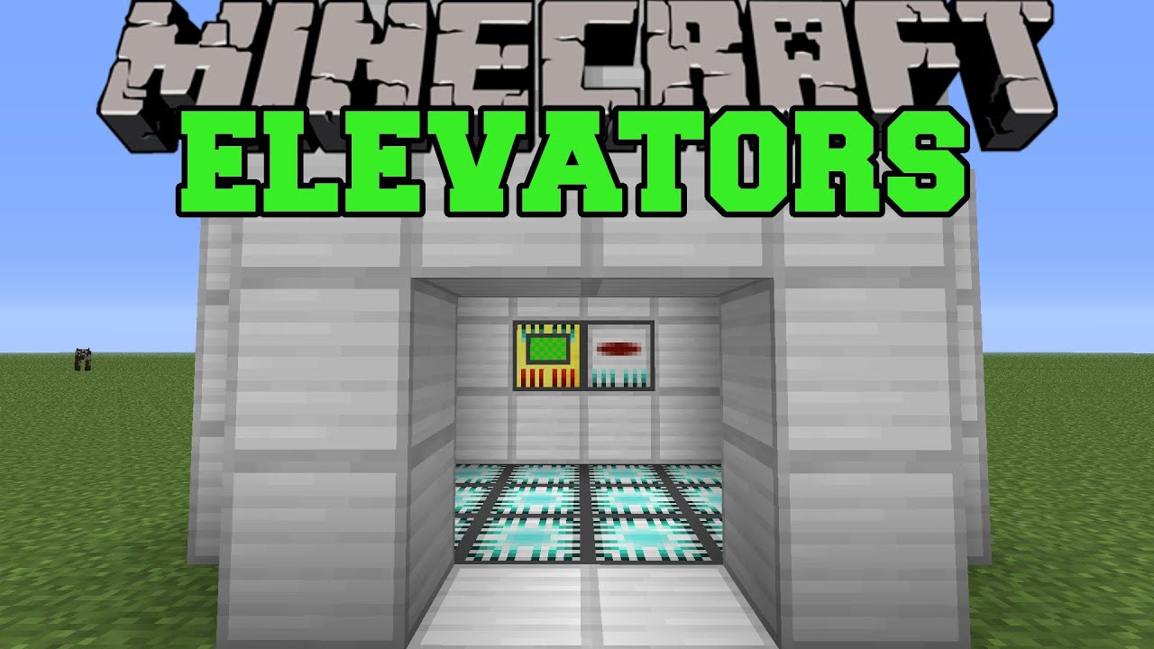 Minecraft: НАСТОЯЩИЕ ЛИФТЫ (СОЗДАЙТЕ ГРАНДИОЗНЫЕ ЛИФТЫ!) Мод-витрина