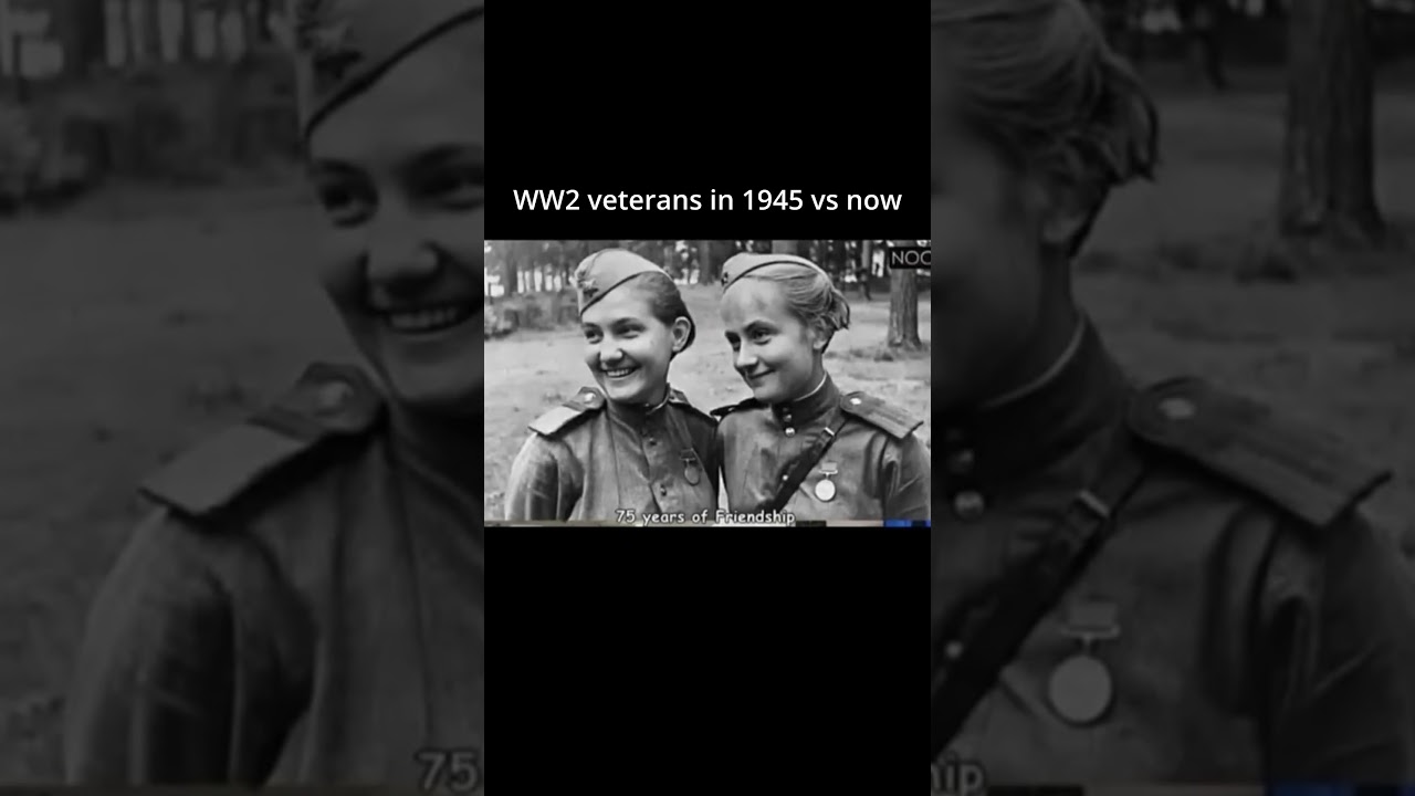 Then & Now: Women Veterans of WW2 #history #ww2 #ussr #veterans #army #military #sovietsoldier