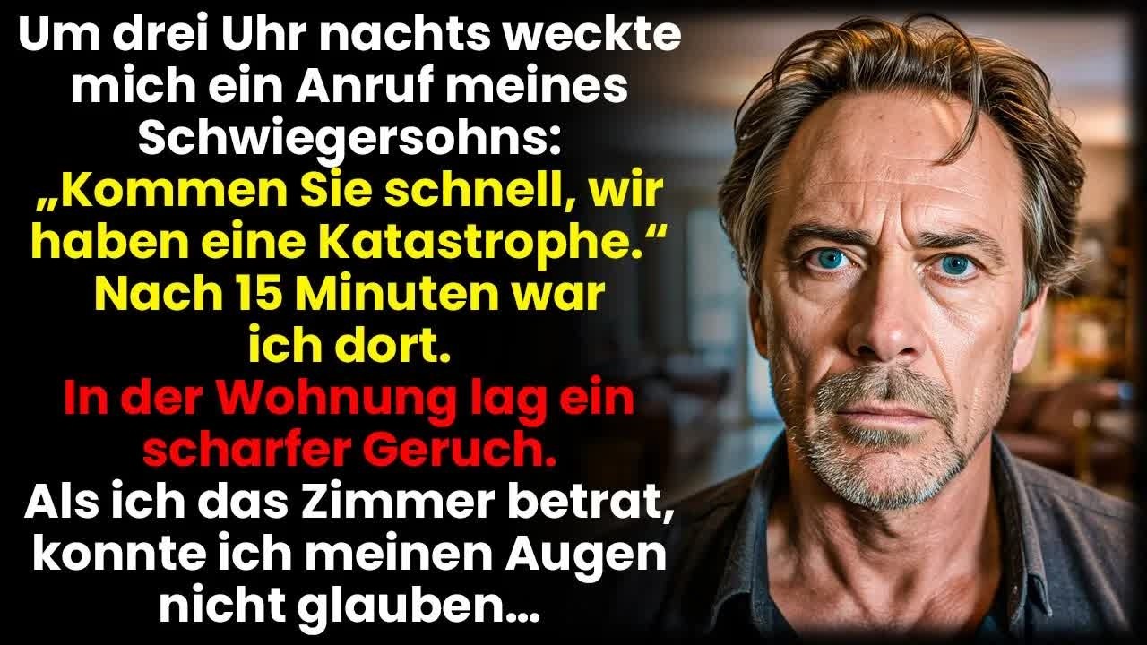 Mein Schwiegersohn Rief Mich Um Drei Uhr Nachts An – Was Ich In Der Wohnung Sah, War Schockierend.
