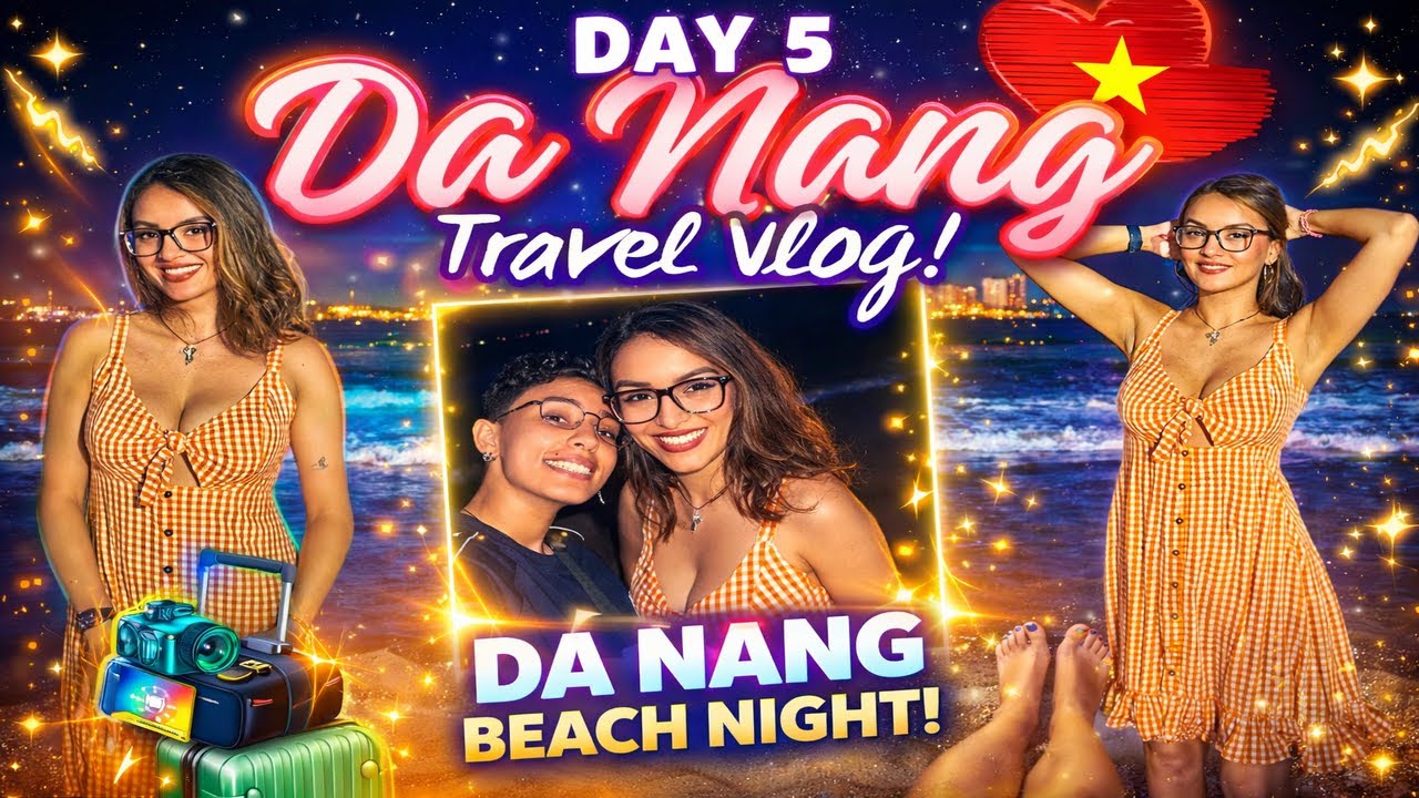DA NANG TRAVEL VLOG 🇻🇳 Day 5: *Beach, Best dumplings in the city, Sushi Restaurant and more..*