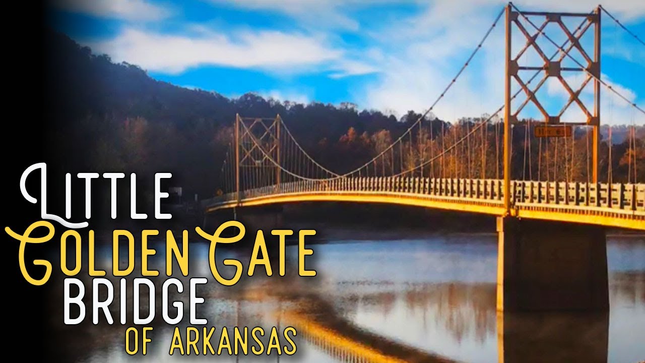 Beaver Bridge - The Little Golden Gate Bridge Of Arkansas - Exploring Outside of Eureka Springs
