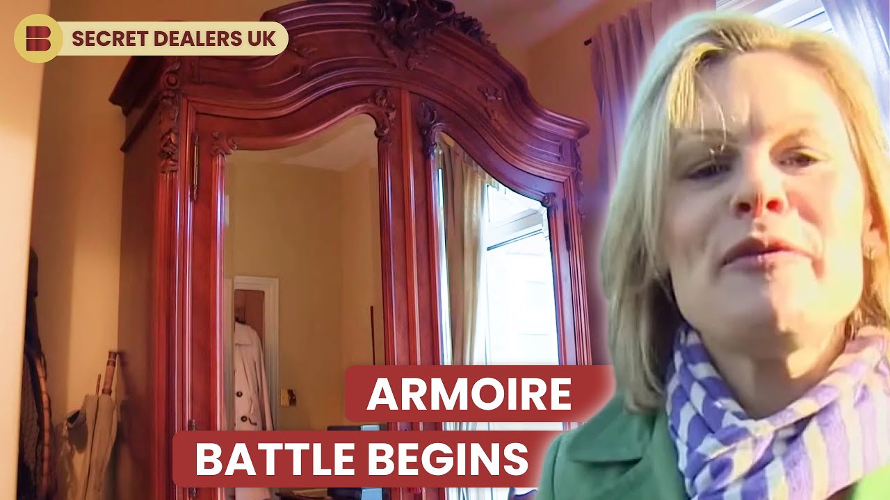 French Armoire Battle Arts and Crafts Treasure