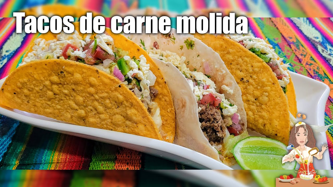 TACOS DE CARNE MOLIDA🌮🇲🇽