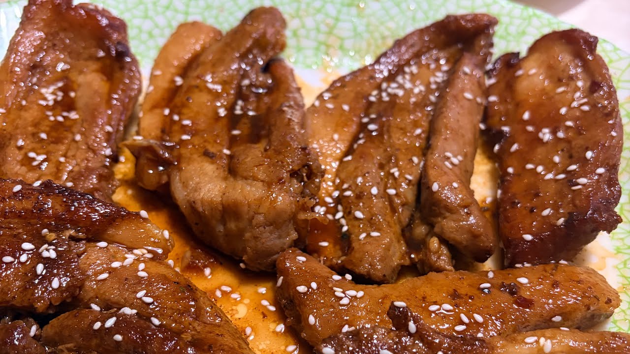 Quick & Easy Mexican-style Honey-Glazed Pork with Avocado Salad | Sweet & Savory Dinner Recipe