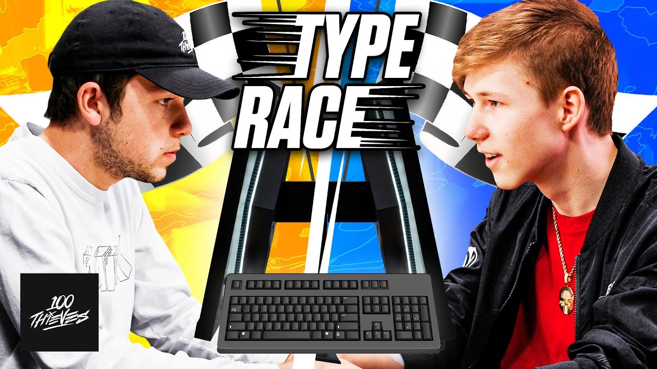 Which 100T Pro (& JHB) Types the FASTEST? TypeRacer Challenge ft. MrSavage & More!