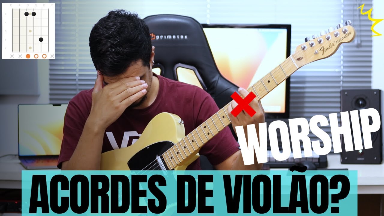 APRENDA ACORDES WORSHIP (ACORDES PARA AMBIÊNCIA)