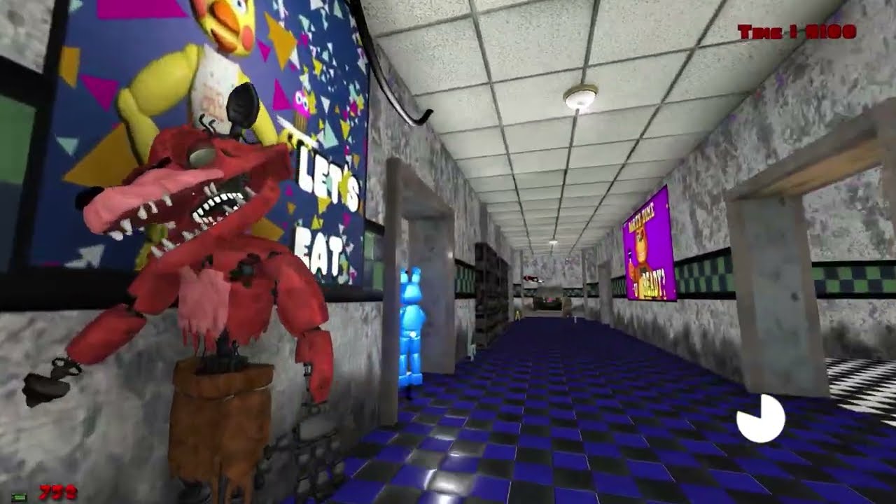 FNAF DOOM 2 - EU NÃO LEMBRAVA QUE O FOXY ACORDAVA TÃO RAPIDO - NOITE 2 + NOITE ESPECIAL