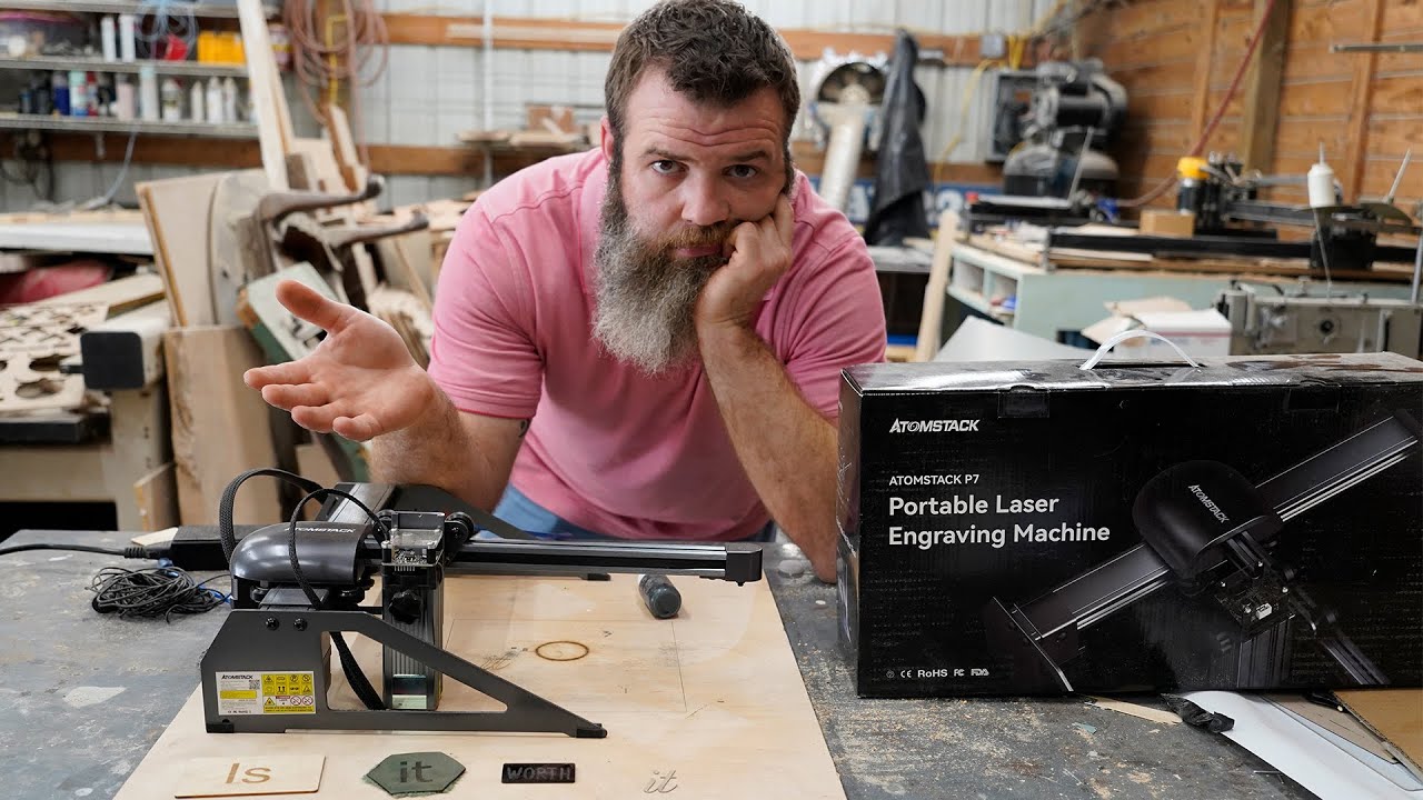 Atomstack P7 M40. Is it any good?  Watch this FULL review