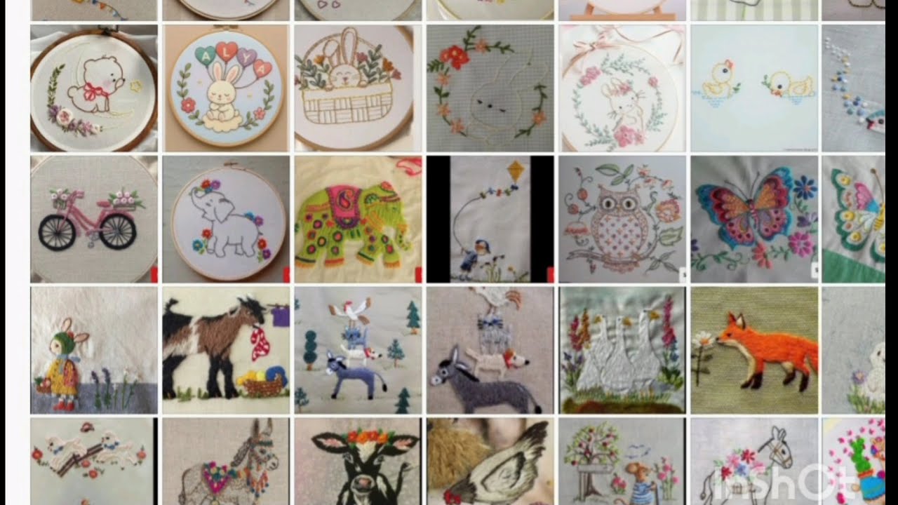 zoo animal embroidery design/150 beautiful  Animals  pictures 