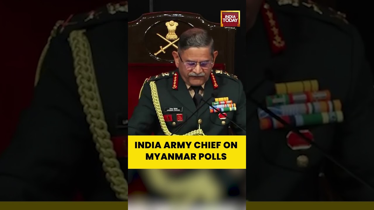 Army Chief  General Upendra Dwivedi on Northeast Security, Myanmar, and Humanitarian Operations