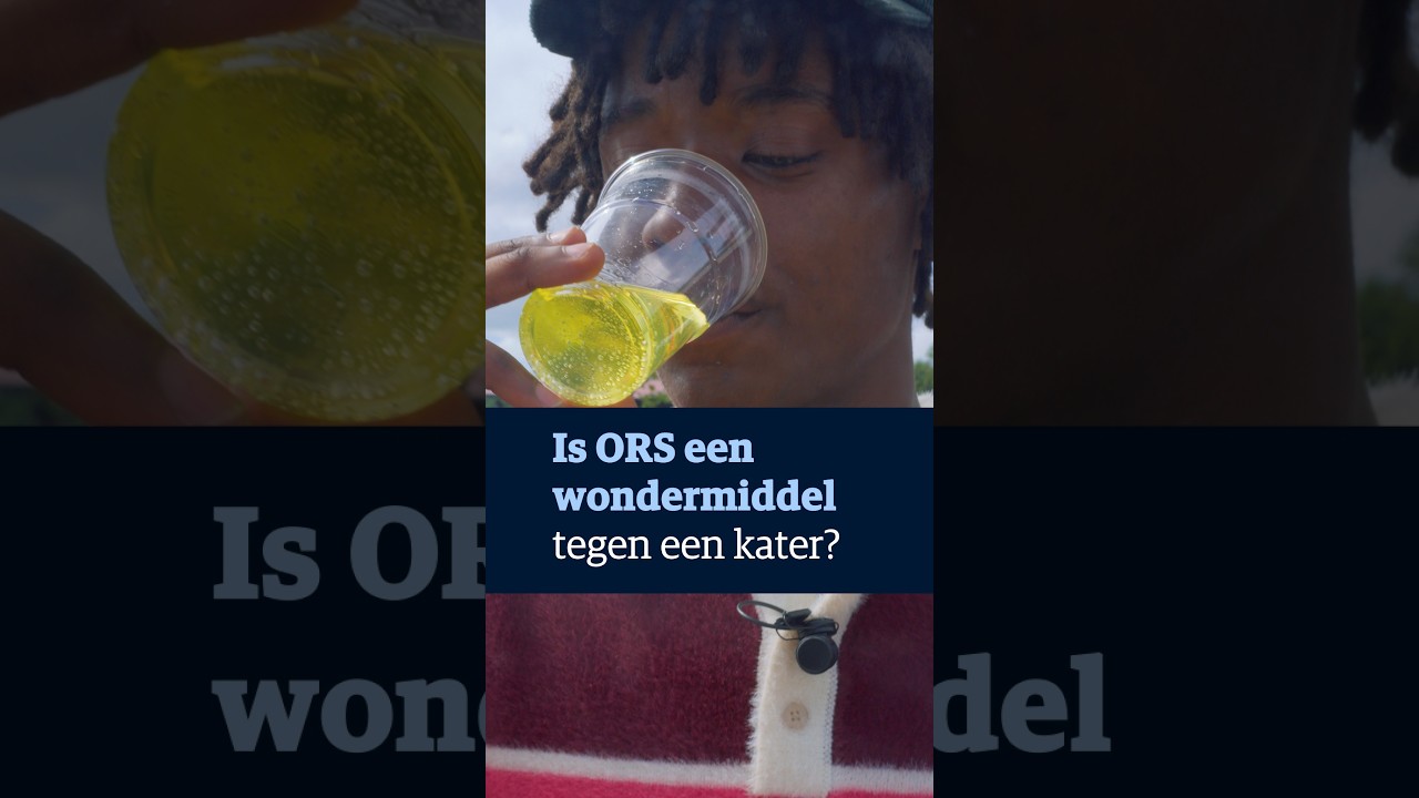 Werkt ORS echt als snelle festival-hack tegen een kater? #LL26 #lowlands #nrc