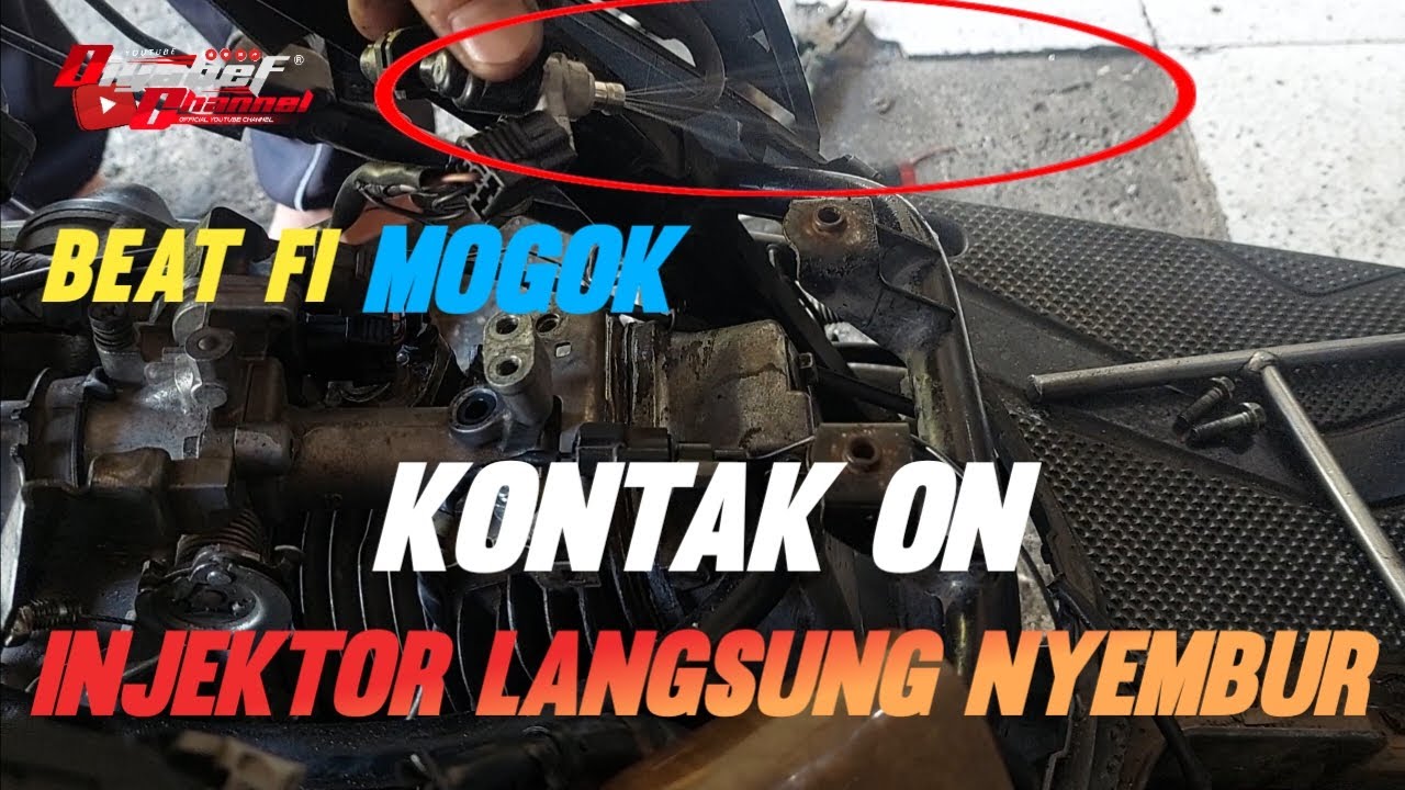 BEAT FI STATER KASAR MOGOK INJEKTOR NYEMBUR TERUS