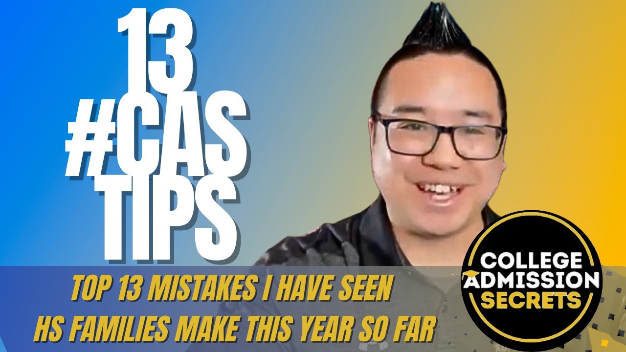 🎓 Avoiding Pitfalls: Top 13 Mistakes Families Make in College Admissions