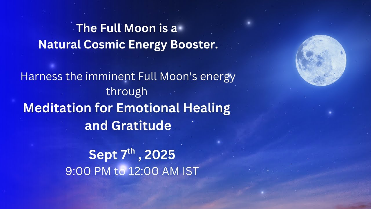 Full moon Meditation