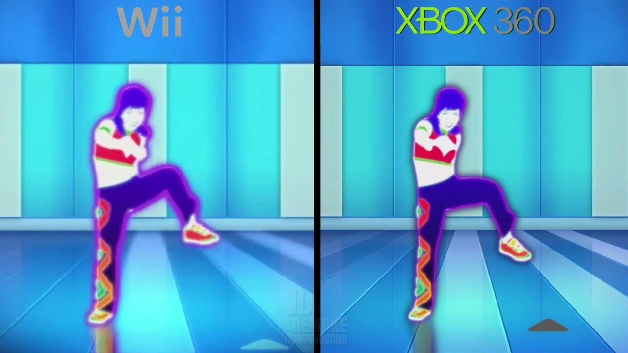 Wii VS Xbox - TOUCH ME WANT ME | JUST DANCE COMPARISON