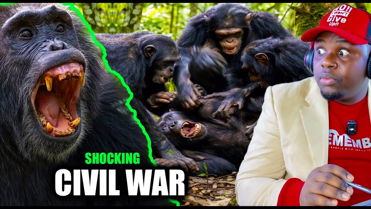 BREAKING NEWS: Uganda's Westerner Chimpanzes Start to Kill, Abduct Central Chimps in Civil War style