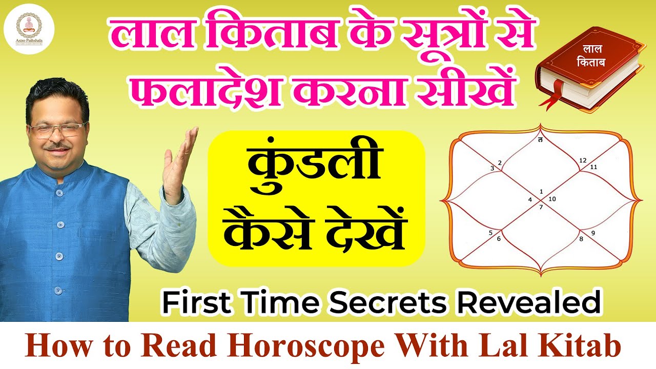 🔮 कुंडली कैसे देखें l लाल किताब के सूत्रों से फलादेश करना सीखें | Lal kitab l Learn Lal kitab 📕✨