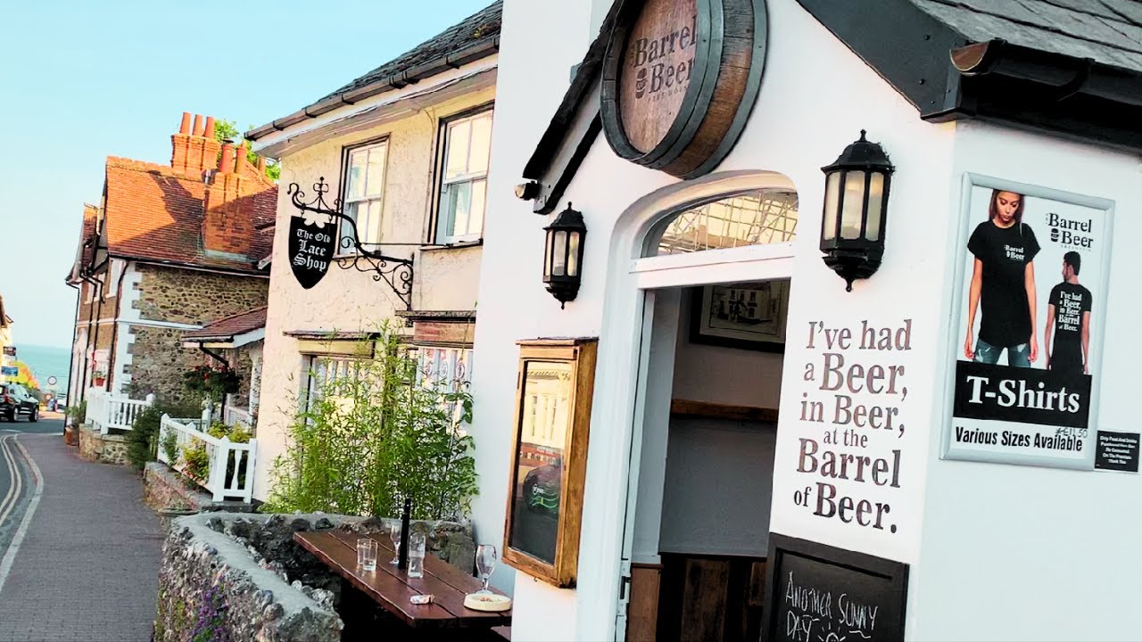 Branscombe to Beer Devon jurassic coastal walk Beer in Beer