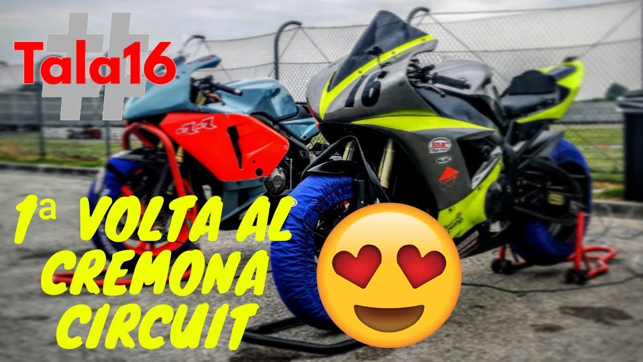 CREMONA CIRCUIT PRIMA VOLTA!! GAS E VARI INTOPPI. YAMAHA R1 HONDA CBR600RR RACEVLOG #TALA16