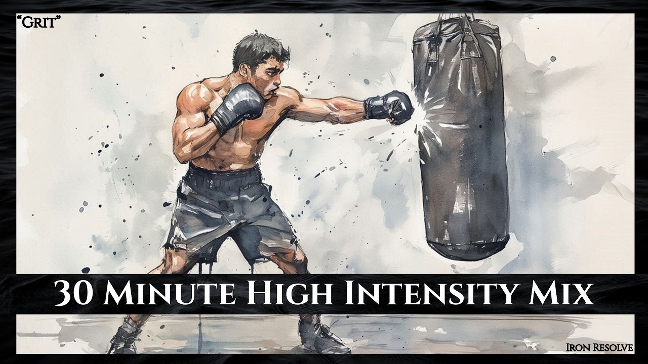 30 Minute High Intensity Workout Mix | Grit