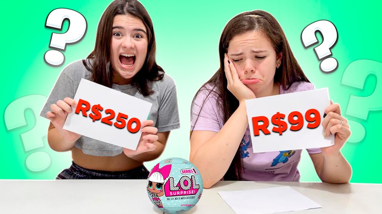 QUEM ACERTAR O VALOR GANHA O PRESENTE!