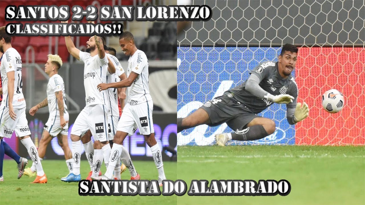 Santos 2x2 San Lorenzo - Estamos na fase de grupos da Libertadores