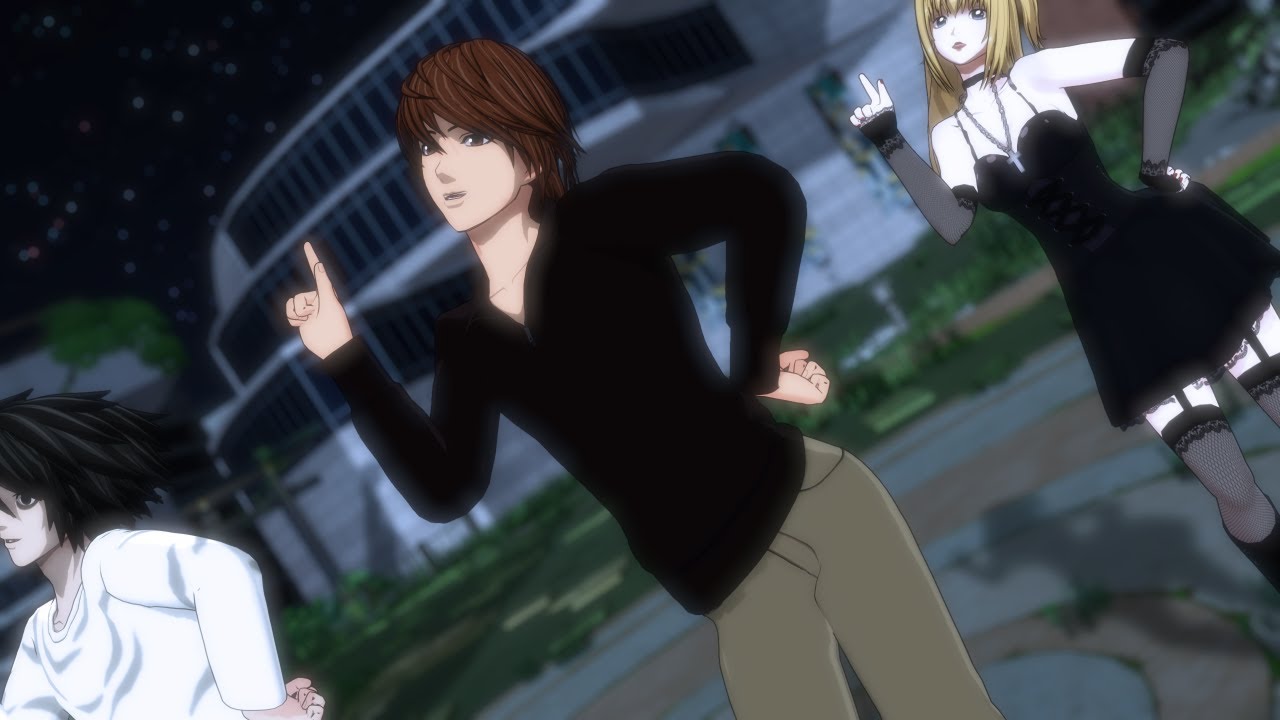 [mmd x Death Note] LUV - Light, L, and Misa Misa