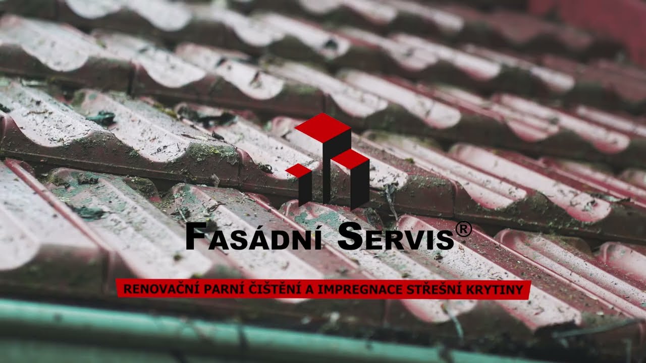 Čištění střech horkovodní párou & biocidní ochrana střech