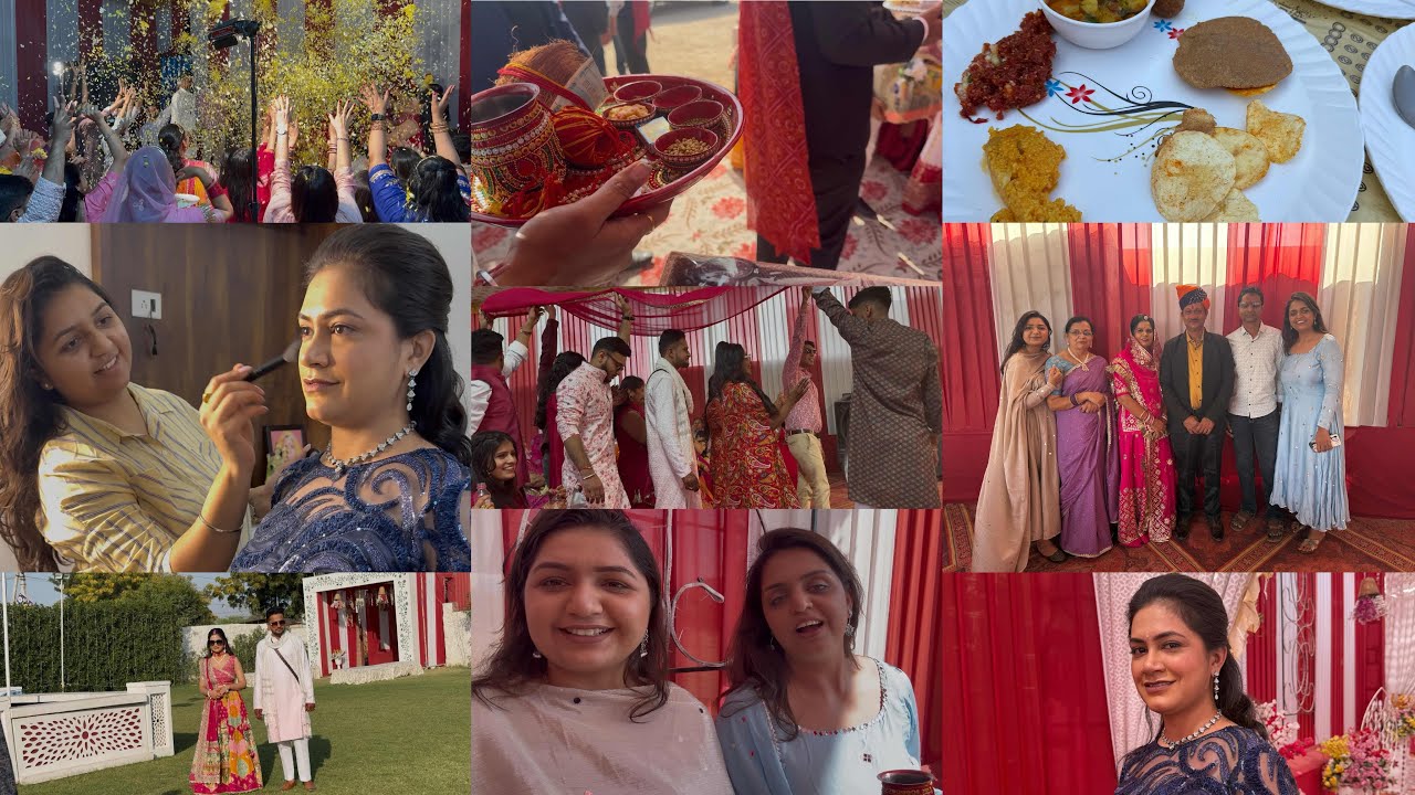 Day 1 of marwadi wedding ✨🩷