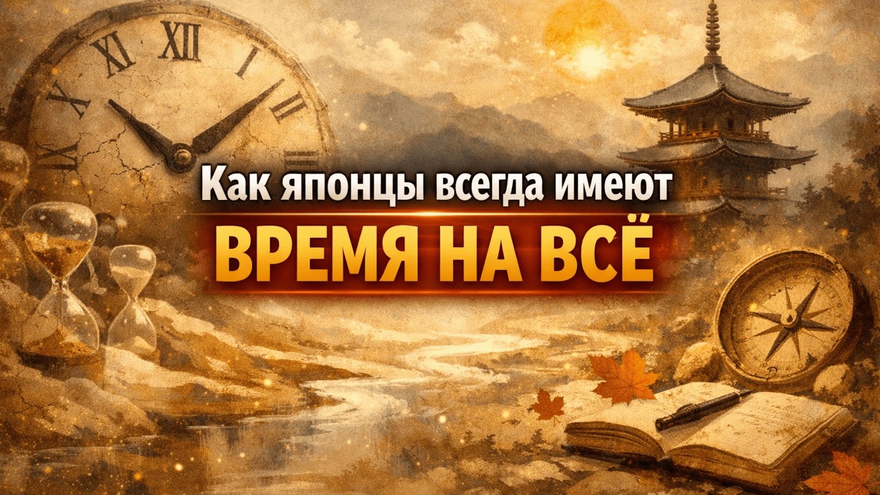 Как иметь время на всё | Японский метод, о котором мало кто знает