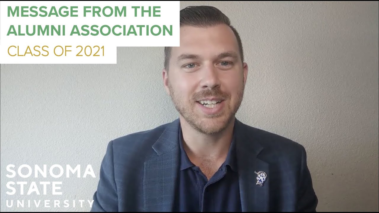 A message to the Class of 2021 from the Alumni Association