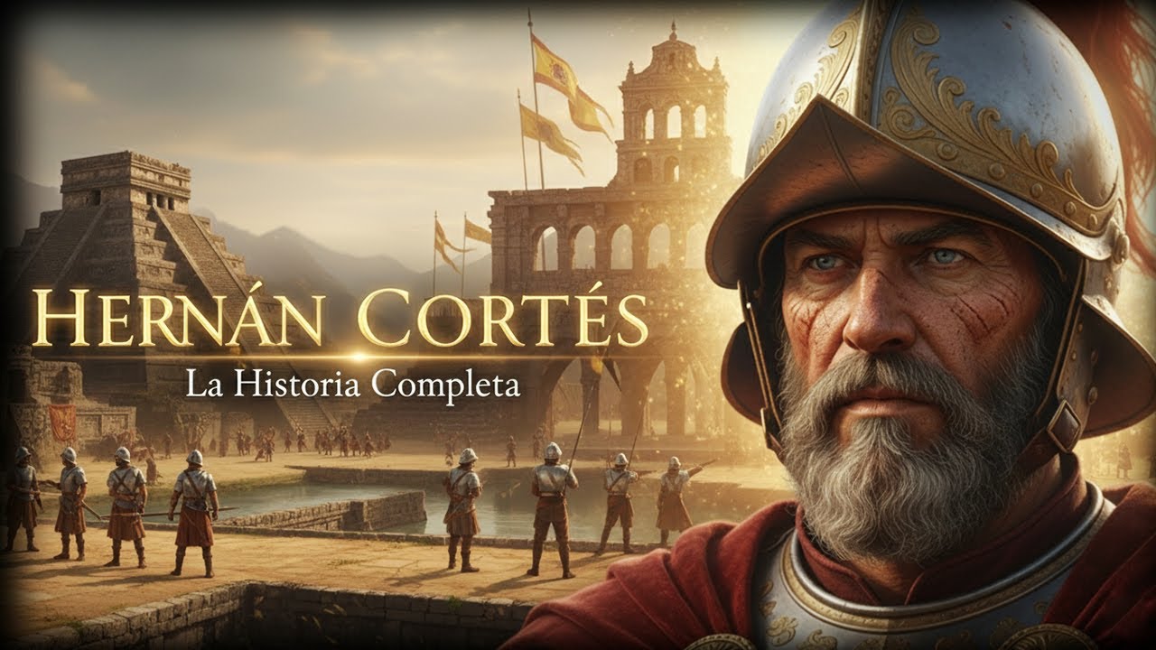 HERNÁN CORTÉS – La HISTORIA COMPLETA del MAYOR CONQUISTADOR de la HISTORIA