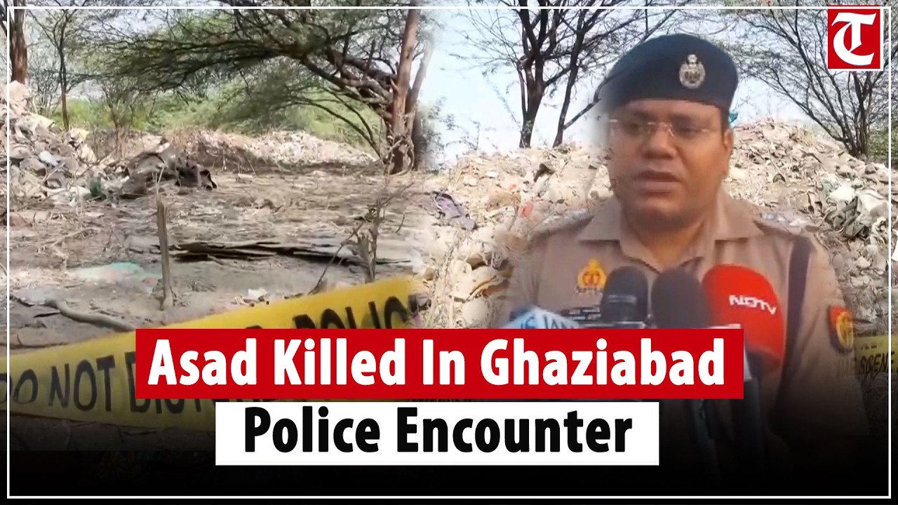 Ghaziabad Encounter: Class 11 student murder accused Asad killed after police shootout