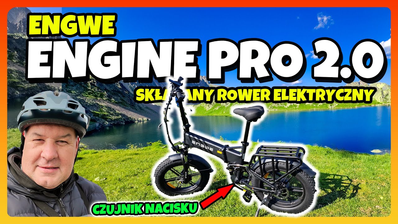 ENGWE ENGINE PRO 2.0 z Czujnikiem Nacisku! / Unboxing / Składanie / Jazdy Testowe