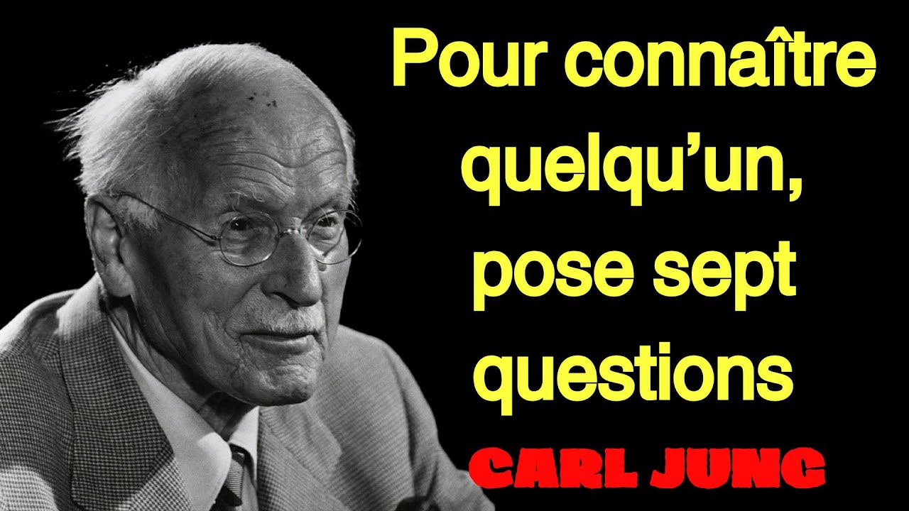 Carl Jung Psychologie | Pour voir le vrai caractère de quelqu’un, il suffit de poser ces 7 questions