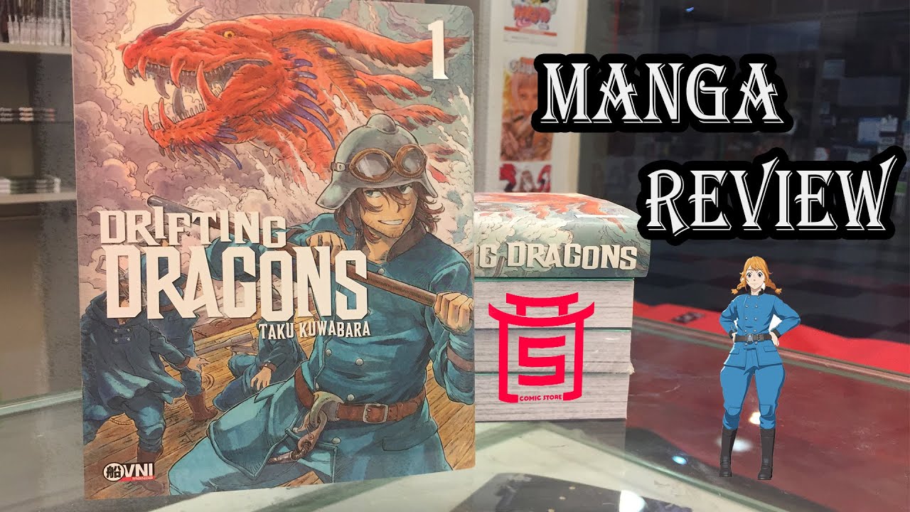 DRIFTING DRAGONS MANGA REVIEW│EDITORIAL OVNI MANGA 📙📗