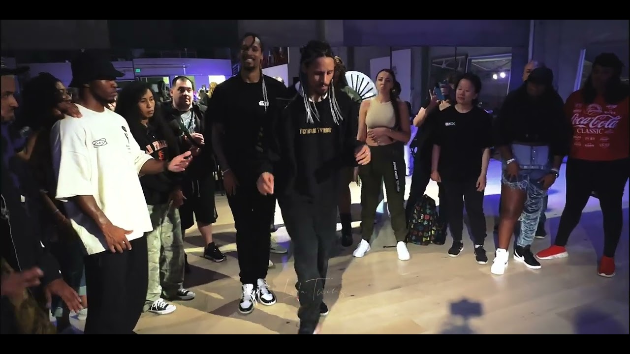 Les Twins @OfficialLesTwins  Buya Freestyles- San Francisco Workshop 2023