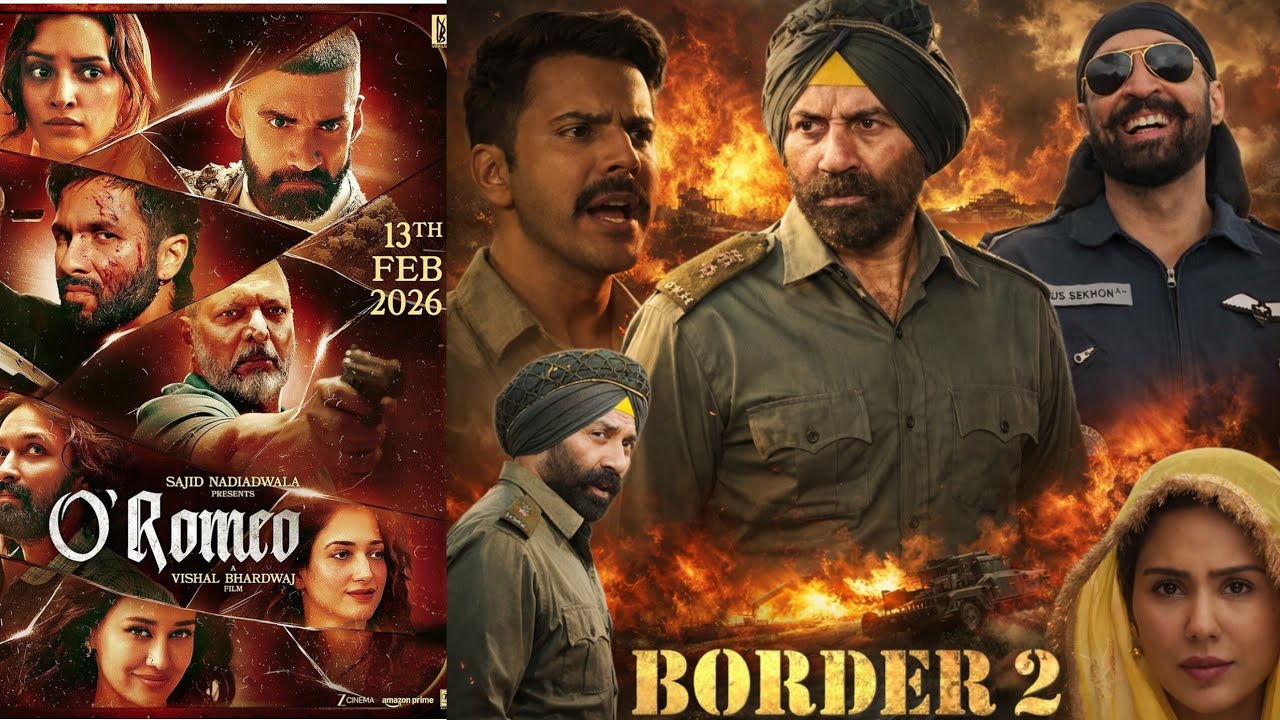 O Romeo Day 4 Box Office Collection | Border 2  worldwide box office collection 25 days