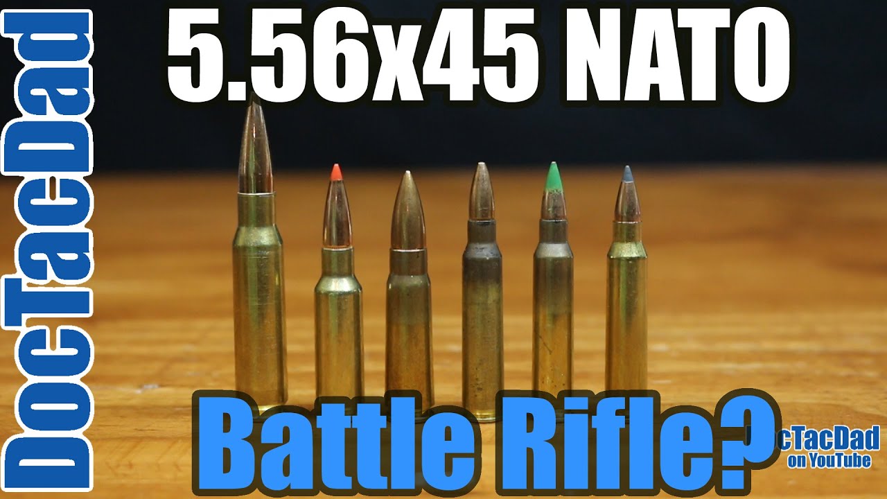 5,56x45 мм НАТО для боевой винтовки?