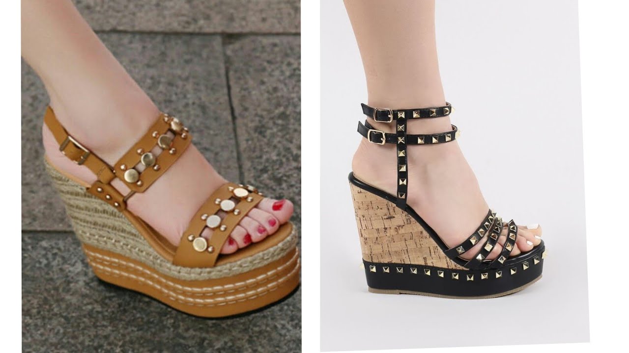 Most Stunning collection of platform wedge heel sandals for ladies 
