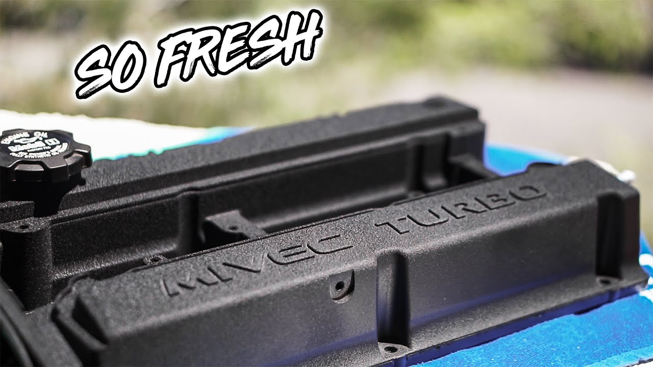 How to repaint your Evo 9 valve cover