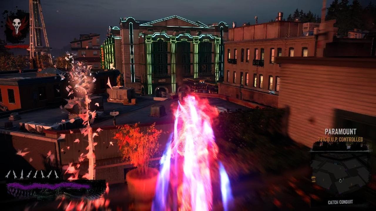 inFAMOUS Second Son&trade; Paper Power Side Mission EVIL KARMA 1080p60 HDR (Performance Mode) Ray Tracing
