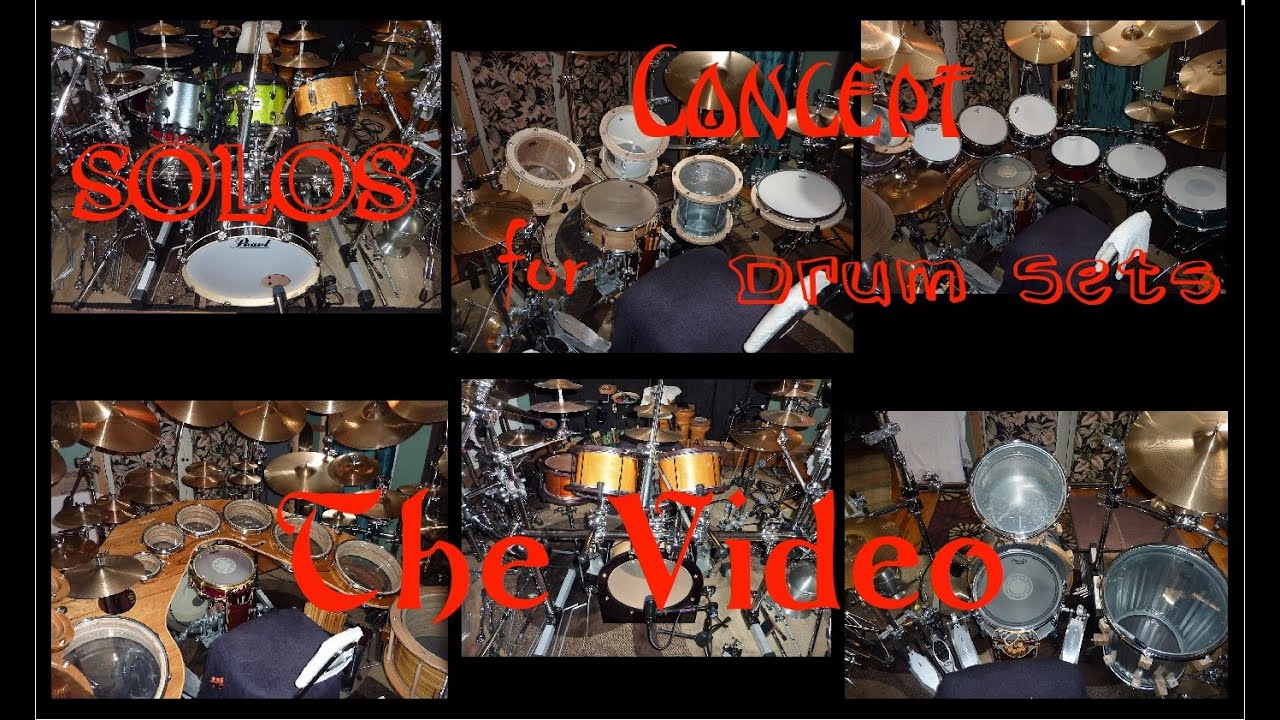 Solos for Concept Drum Sets - the Video