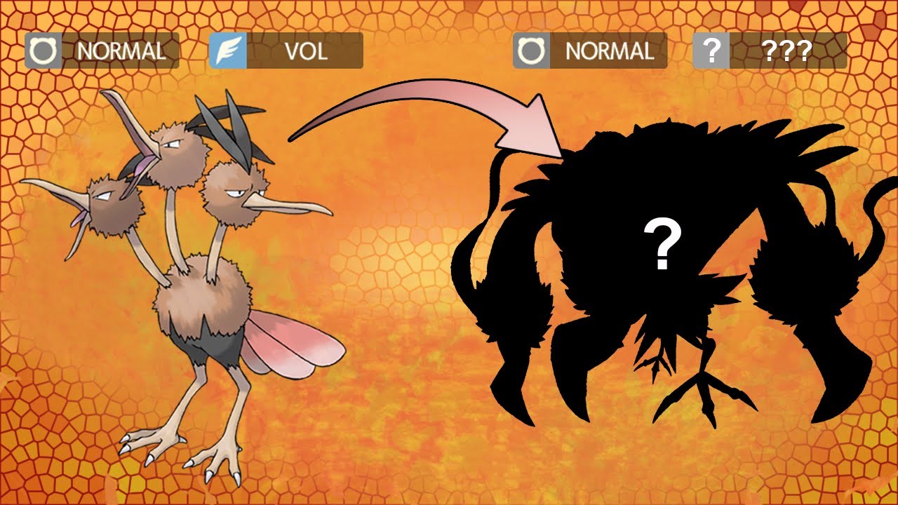 On crée une MÉGA-ÉVOLUTION pour DODRIO - live dessin