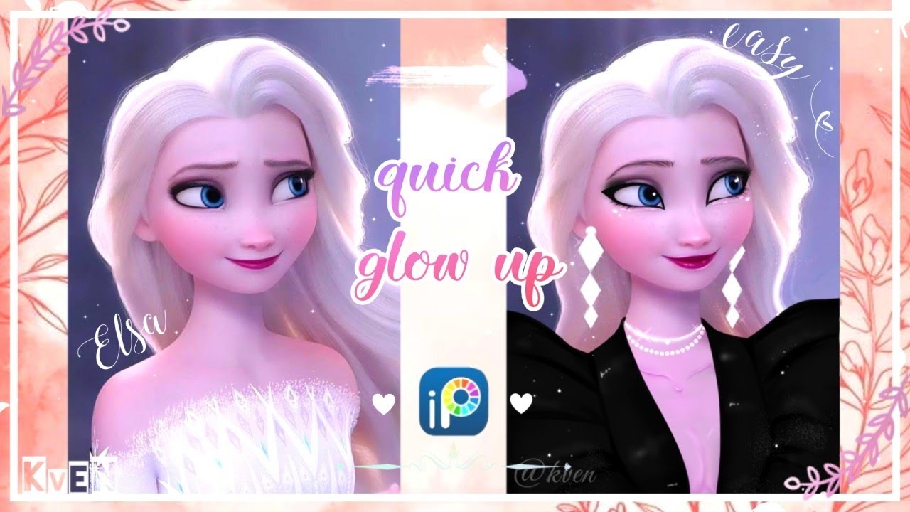 Quick glow up on Elsa ♡*( ͡˘̴ ͜ ʖ̫ ͡˘̴ )*♡
