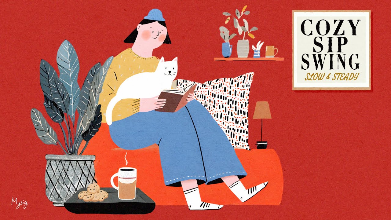 Cozy Sip Swing ☕ Slow & Steady｜1940s Mood｜読書・作業がはかどる、やさしいスウィングジャズBGM