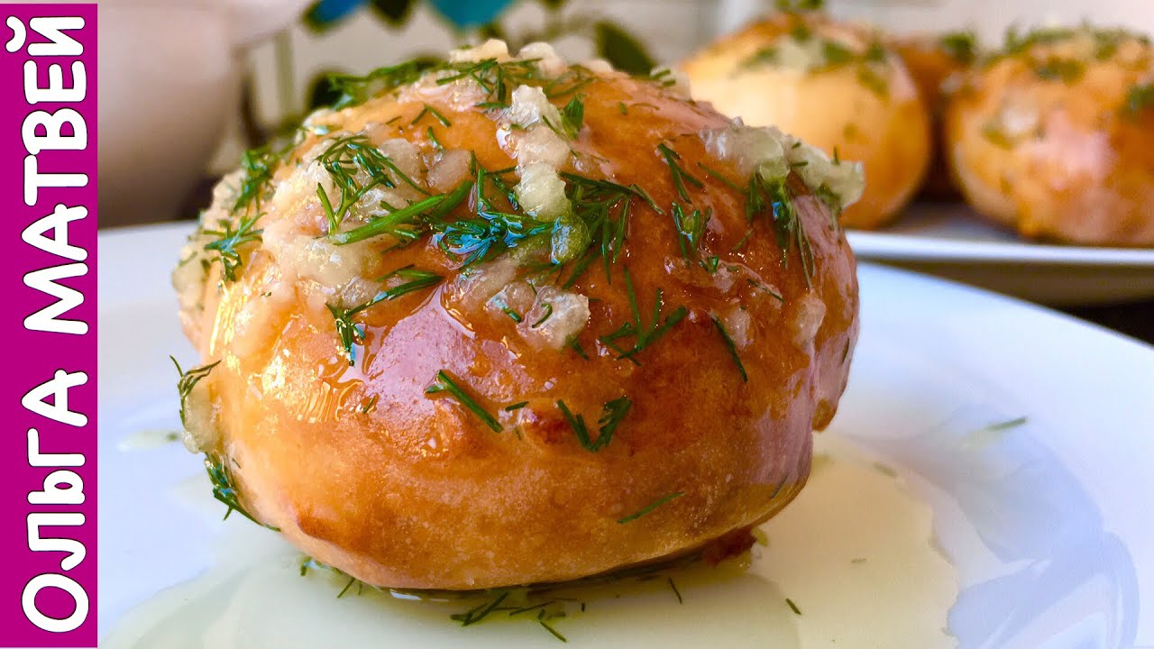 Пампушки с Чесноком к Борщу | Garlic Rolls for Borsch